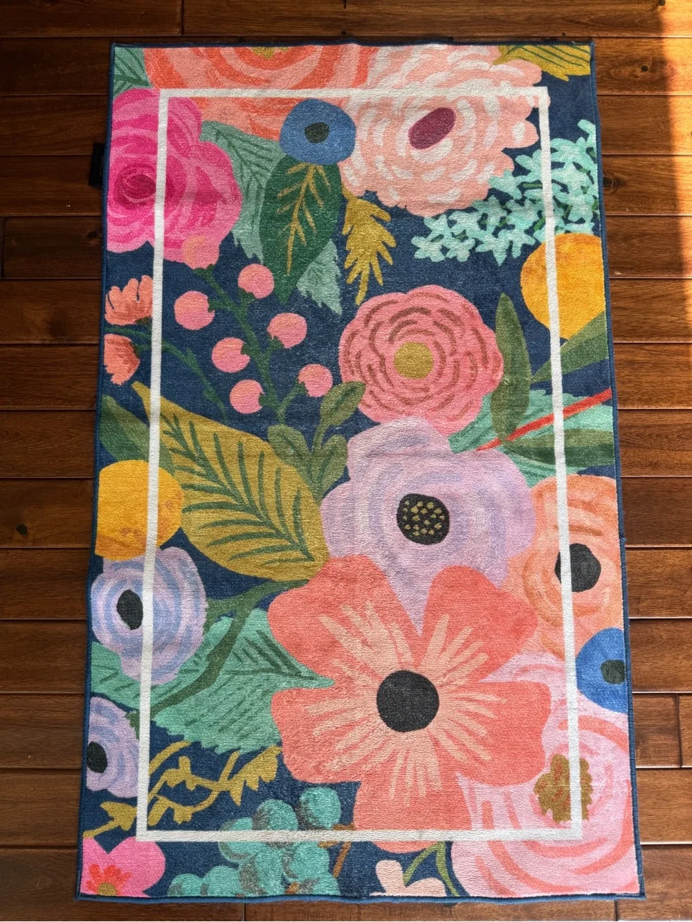 Rifle Paper Co Runner & Matching 2.5ft by 3ft by 10 inch Rug